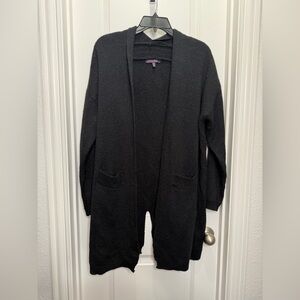 Olivia Sky black Open Front Cardigan Sz Medium